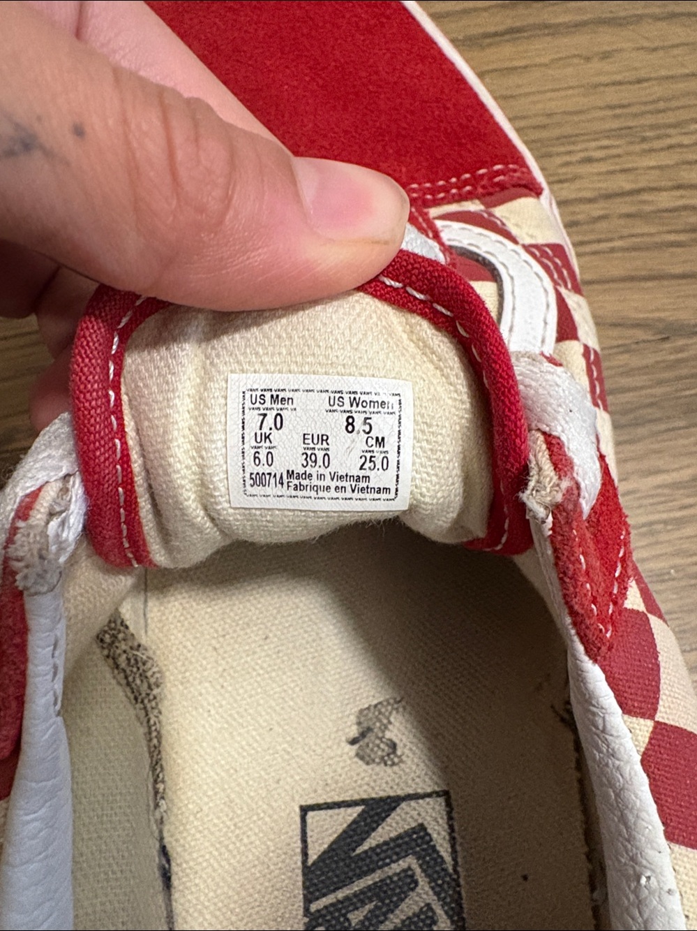 Checkered Vans - Picture 5 of 7